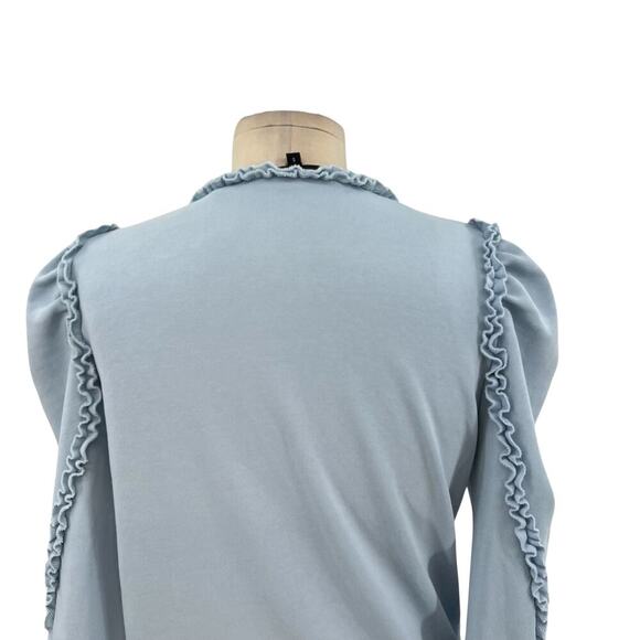 Generation Love Evelyn Sweater Sweatshirt Light Blue Size Small - Picture 9 of 13